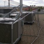 Bird exclusion over HVAC units