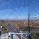 Bird exclusion on rooftop